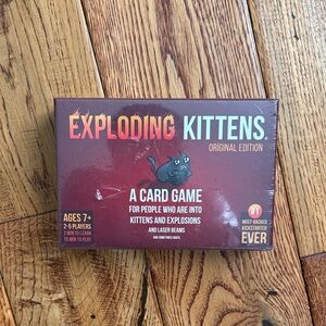 Exploding Kittens Original Edition Card Game - Brand New!
